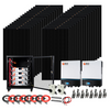 Rich Solar Complete Off-Grid Solar Kit | 13,000W 120/240V Output | 48VDC