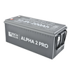 Rich Solar ALPHA 2 PRO | 12V 200Ah LiFePO4 Lithium Iron Phosphate Battery | Internal Heat Technology and Bluetooth | UL1973 Certified