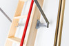 Fakro LWF60 2554 25 in. x 54 in. Fire Rated Wood Attic Ladder  Fakro LWF60 2554 25 in. x 54 in. Fire Rated Wood Attic Ladder
