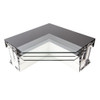 Fakro DRF 48 in. x 48 in. Venting Flat Roof Deck-Mount Roof Access Skylight Triple Glazed