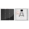 Rich Solar RS-M50 MEGA 50 | 50 Watt Solar Panel | Compact 12V Off-Grid Solar Panel for Boats, Vans, Trailers | 25-Year Output Warranty | UL Certified (RS-M50)