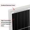 Rich Solar RS-M200 MEGA 200 | 200 Watt Solar Panel | Premier 12V Off-Grid Solar Panel for RVs Cabins, Boats | 25-Year Output Warranty | UL Certified (RS-M200-Main)