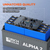 Rich Solar RS-B122S ALPHA 2 | 12V 200Ah LiFePO4 Battery | Powerful 12V Lithium Battery for RVs, Trailers, Vans, Boats, Off-Grid | 5,000 Lifetime Cycles | Bluetooth and Internal Heat Technology (RS-B122S)
