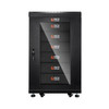 Rich Solar RS-SRA5P Battery Server Rack for ALPHA 5 PRO | 6-Slot Enclosed Battery Cabinet | Includes Wheels & 600A Bus Bar Covers | Pre-assembled (RS-SRA5P)