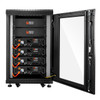 Rich Solar RS-SRA5P Battery Server Rack for ALPHA 5 PRO | 6-Slot Enclosed Battery Cabinet | Includes Wheels & 600A Bus Bar Covers | Pre-assembled (RS-SRA5P)