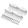 Rich Solar RS-ZB4C Z-Brackets | Mounting Hardware Z-Brackets with Screws | Designed for RICH SOLAR MEGA Series Solar Panels | Easy to Install (RS-ZB4C-Main)
