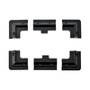 Rich Solar RS-CB6B Corner Bracket Mounts | Set of 6 Brackets for Solar Panel Mounting | Designed for RICH SOLAR MEGA Series Solar Panels | Easy to Install (RS-CB6B-Main)