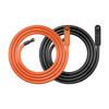 Rich Solar RS-IBC4A06F 4 Gauge (4AWG) Cable Wire Connect Battery to Inverter (Orange & Black) (RS-IBC4A06F)