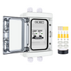 Rich Solar RS-CB2P30 2 Pole Outdoor Circuit Breaker Box | Outdoor Circuit Breaker Box with 2 Poles and Solar Isolator Disconnect Switch (RS-CB2P30-Main)