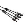Rich Solar RS-Y2 Y Branch 2-to-1 Solar Panel Parallel Adapters | Weatherproof PV Adapters for Solar Connection | Plug and Play (RS-Y2)