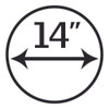 14 inch tube diameter