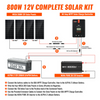 Rich Solar RS-CK800 800 Watt Complete Solar Kit