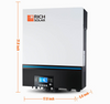 Rich Solar SRx3-H6548x1-M410x16 Complete Off-Grid Solar Kit RS-H6548 | 8000W PV Input 48V 120VAC Output + 6560(16x410) Watt Solar PV [KIT-SR0001] (SRx3-H6548x1-M410x16)