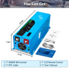 SunGoldPower LFP6K48V240VSPL 6000W DC 48V Split Phase Pure Sine Wave Inverter With Charger (LFP6K48V240VSPL)