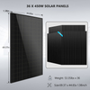 SunGoldPower SGH-11N5E Hybrid Solar Kit 11.4KW 48V Split Phase 51.2 KWH Lithium Battery - 36 X 450 Watt Solar Panel (Optional) (SGH-11N5E-Main)