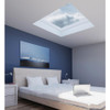 Fakro FXC 22-1/2 in. x 46-1/2 in. Fixed Curb-Mounted Skylight with Laminated LowE366 Glass