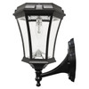 Gama Sonic Victorian Bulb 3 Mounting Options with GS Solar LED Light Bulb GS-94B-FPW