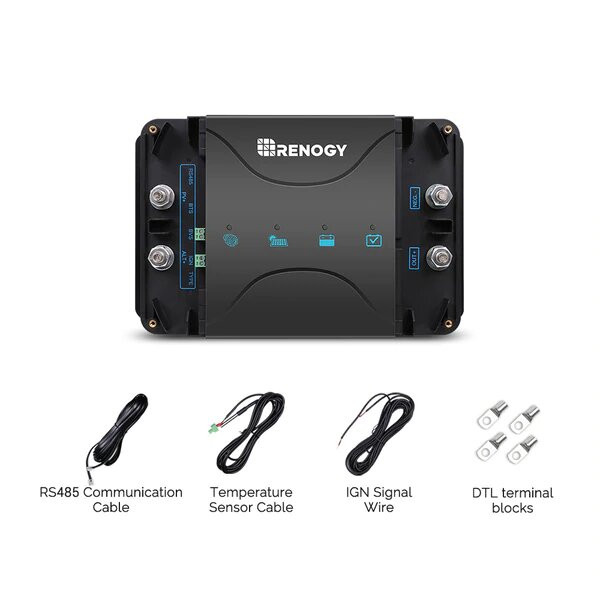 Renogy DCC50S 12V 50A DC-DC On-Board Battery Charger with MPPT