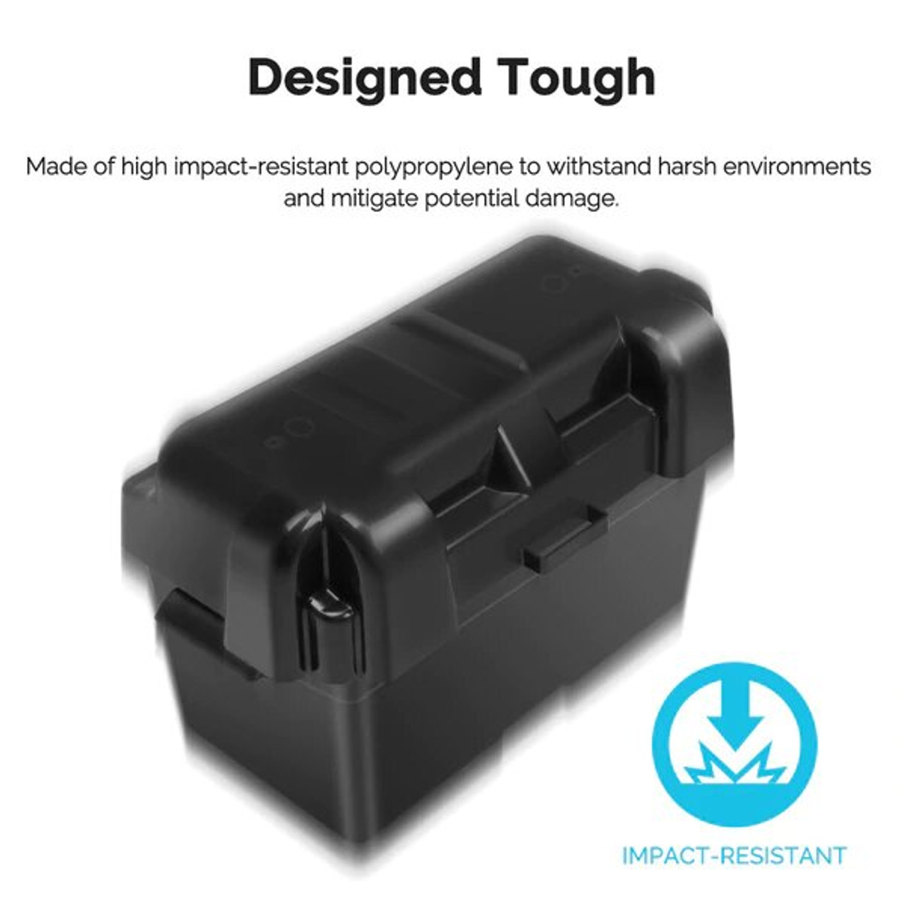 Renogy Heavy Duty Battery Box for Group 24-31 Battery Sizes