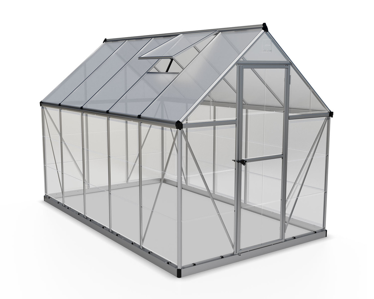 Canopia By Palram Hybrid Hobby 6 ft. x 10 ft. Greenhouse Kit | SolarTown.com