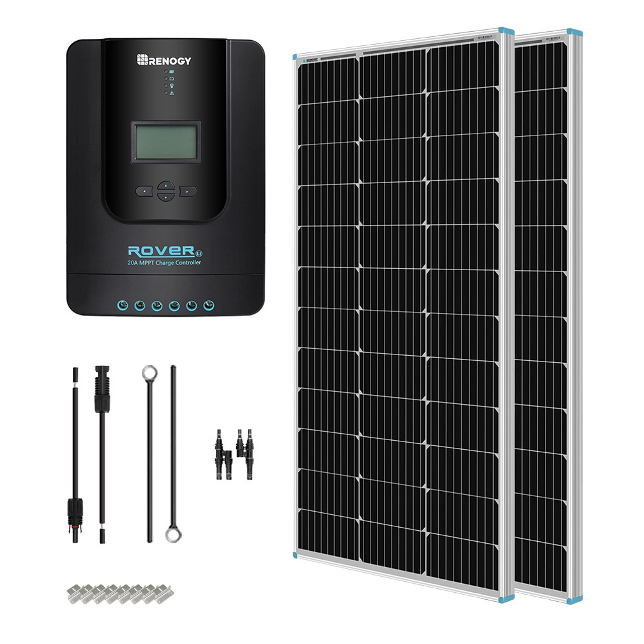 Renogy Renogy 200 Watt 12 Volt Solar Starter Kit w/ 20A MPPT