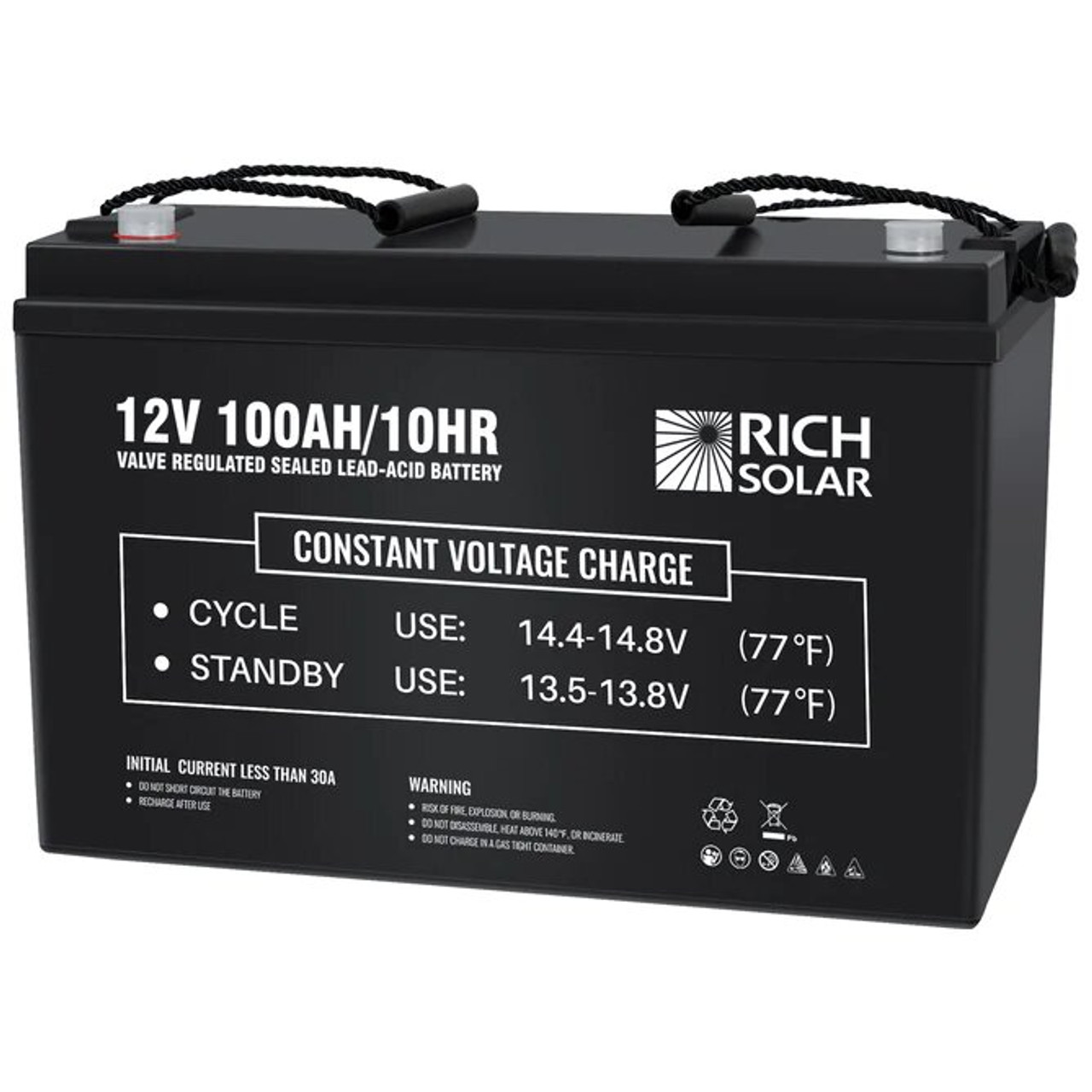 12V 200Ah LiFePO4 Lithium Iron Phosphate Battery w/ Internal Heating a –  RICH SOLAR