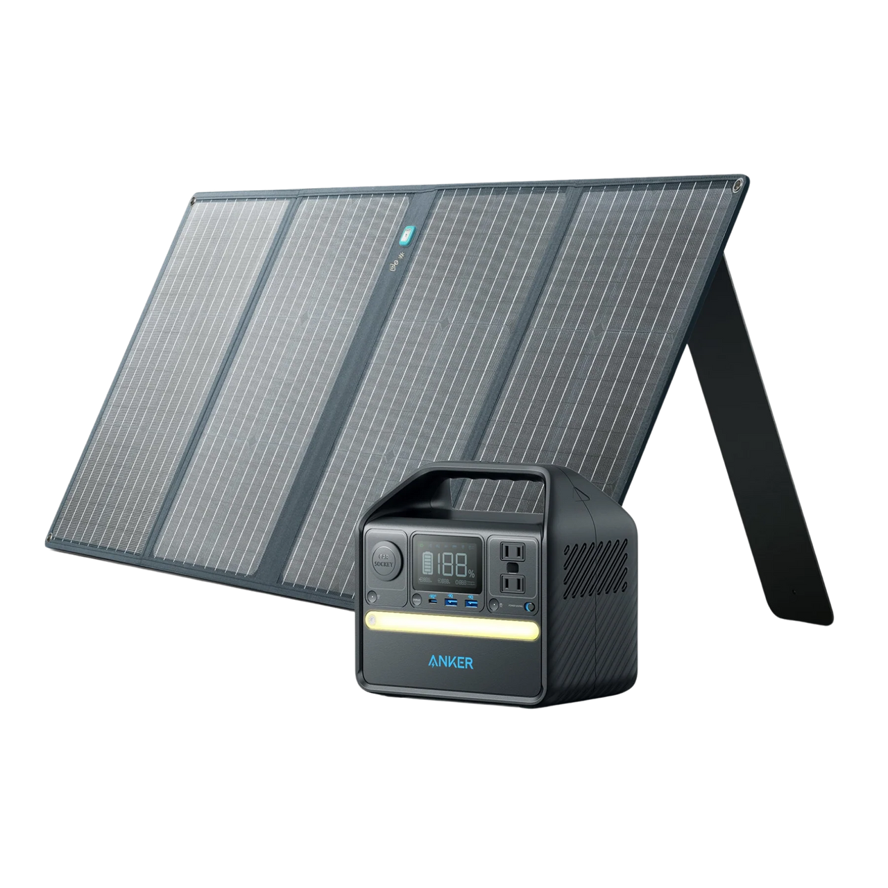 løfte op mangel inden længe Anker Solar Generator 521(PowerHouse 256Wh with 100W Solar Panel) @  SolarTown.com