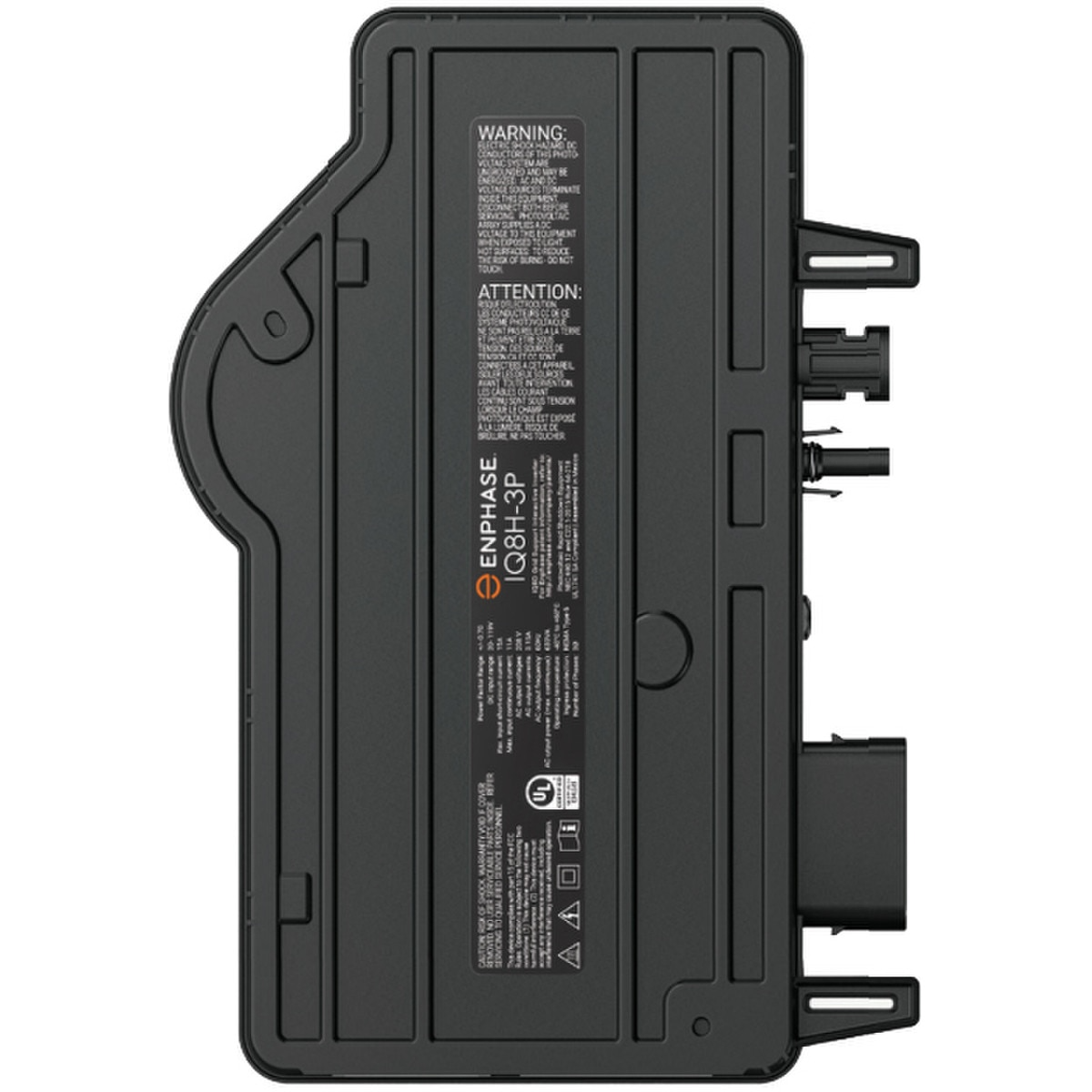 Enphase Ac Module Type H Enphase IQ8H-3P microinverter, compatible with 72-cell PV modules, 4 ...