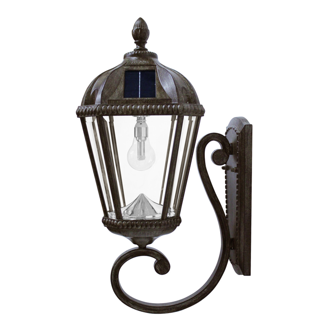 Gama Sonic Royal Bulb Triple Solar Lamp with GS Solar LED Light