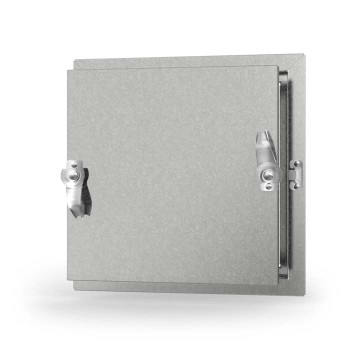 Acudor 18x18 CD-5080-F Galvanized Steel Insulated Duct Door for Ductboard/Fiberglass Duct - NO HINGE