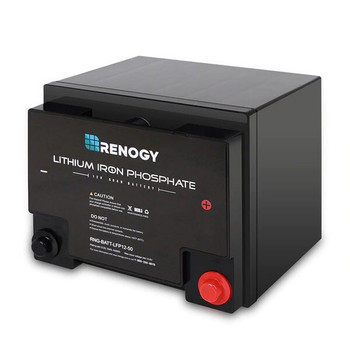 Renogy LITHIUM IRON PHOSPHATE BATTERY 12 VOLT 50 AH Renogy LITHIUM IRON PHOSPHATE BATTERY 12 VOLT 50 AH