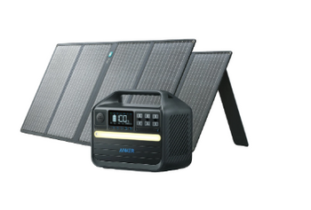 Anker Solar Generator 555 (PowerHouse 1024Wh with Solar Panels 100W)