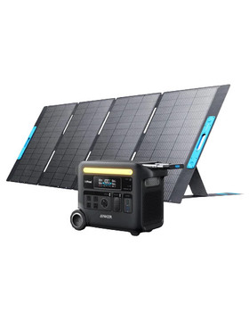Anker SOLIX F2600 Solar Generator + 400W Solar Panel