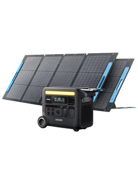Anker SOLIX F2600 Solar Generator + 2 × 200W Solar Panel
