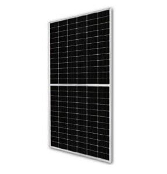 JA Solar 595W Mono N-Type Half-Cell PV Module | 144 Cells Bifacial Clear-on-White