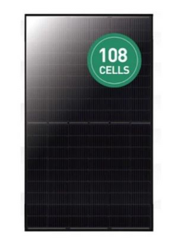 PhonoSolar PS400M6H-18/VHB 400W All-Black Mono-PERC Half-Cell Panel – 20.48 % Efficiency, 12-Yr Product / 25-Yr Performance Warranty (PS400M6H-18/VHB)