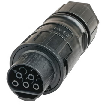 Enphase EN-QD-CONN-10F Field-wireable connector for NA 3 Phase Q Cable. Pack of 10 female. (EN-QD-CONN-10F)