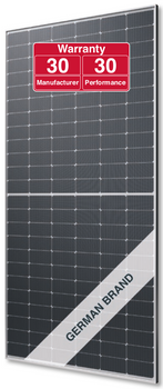 Axitec AC-580TGB/144TS 580 W N-Type TOPCon Bifacial Glass-Glass Solar Module – 22.45 % Efficiency, 30 Yr Warranty (AC-580TGB/144TS)
