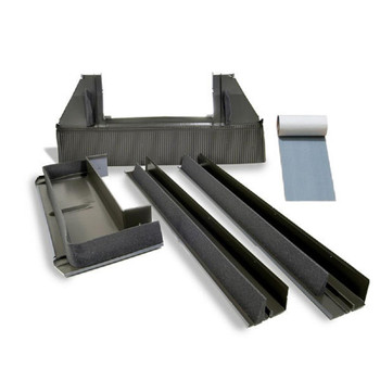 VELUX EDW C01 Tile Roof Flashing Kit with Adhesive Underlayment for Deck Mount Skylight
