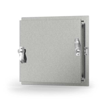 Acudor 12x12 CD-5080-F Galvanized Steel Insulated Duct Door for Ductboard/Fiberglass Duct - NO HINGE