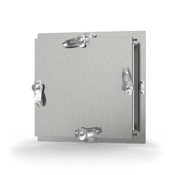 Acudor 12x12 CD-5080-HP Galvanized Steel Insulated Duct Door for High Pressure Duct - NO HINGE