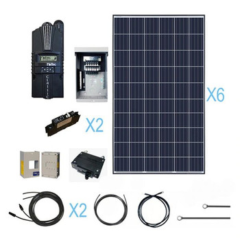 Renogy 1800 Watt 24 Volt Polycrystalline Solar Cabin Kit