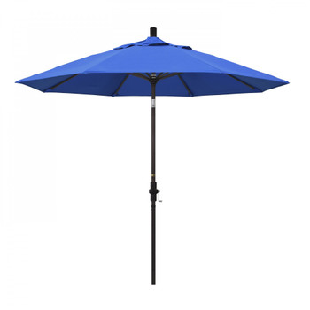 California Umbrella 9 ft. Golden State Series Patio Umbrella With Bronze Aluminum Pole