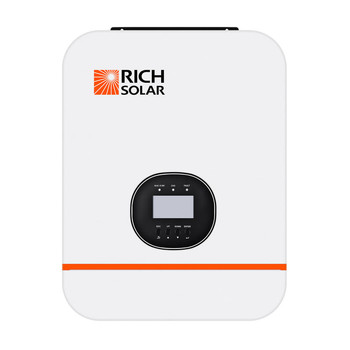 Rich Solar 3000 Watt (3kW) 48 Volt Off-grid Hybrid Solar Inverter w/80A MPPT