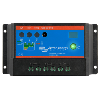 Victron Energy BlueSolar PWM-Light Charge Controller 12/24V-10A