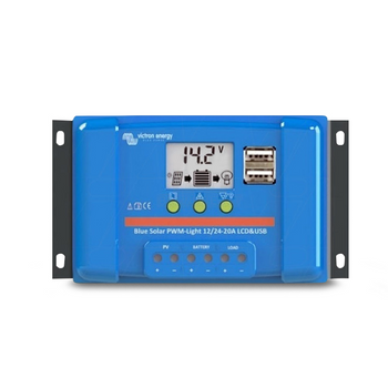 Victron Energy BlueSolar PWM-LCD&USB 12/24V-20A
