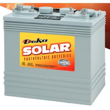 MK Power 8G8VGC-DT-DEKA, 8V, 140AH, 20 HR Rate TO 1.75 VPC, Photovoltaic Battery