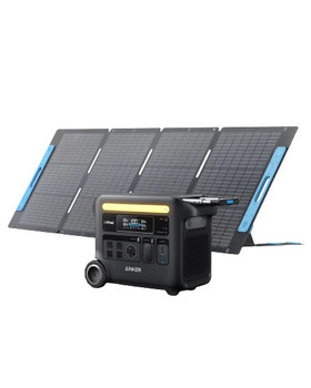 Anker SOLIX F2600 Solar Generator + 200W Solar Panel