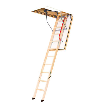 Fakro LWF 2554 25 in. x 54 in. Fire Rated Wood Attic Ladder 