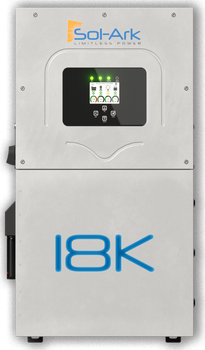 Sol-Ark® Premium 18K 2P-N Hybrid Inverter - The Most Powerful Residential Hybrid Inverter on the Market (SA-18K-2P-N)